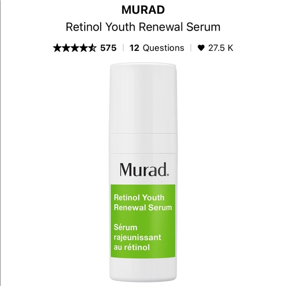 Murad Other - BRAND NEW Murad Retinol Youth Renewal Serum 5ml / 0.17 fl oz Sample